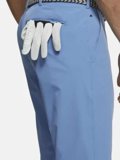 MEYER Hosen<Herren Golf-Bermuda - ST. ANDREWS hellblau uni