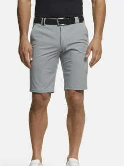 MEYER Hosen<Herren Golf-Bermuda - ST. ANDREWS grau uni