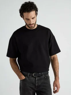 JCC Gürtel & Hosenträger<Herren Gürtel schwarz uni