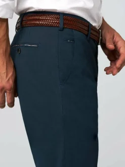 MEYER Gürtel & Hosenträger<Herren Gürtel - Flechtgürtel braun uni