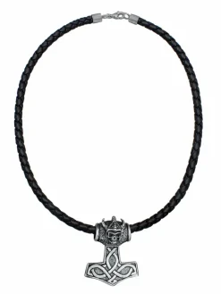 KUZZOI Schmuck<Herren Halskette silber uni