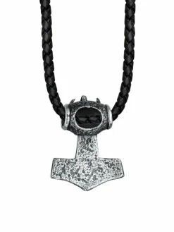 KUZZOI Schmuck<Herren Halskette silber uni