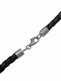 KUZZOI Schmuck<Herren Halskette silber uni