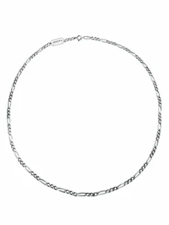 KUZZOI Schmuck<Herren Halskette schwarz uni