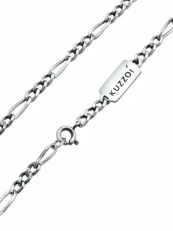KUZZOI Schmuck<Herren Halskette schwarz uni