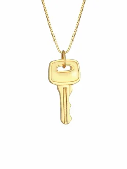 KUZZOI Schmuck<Herren Halskette gold uni