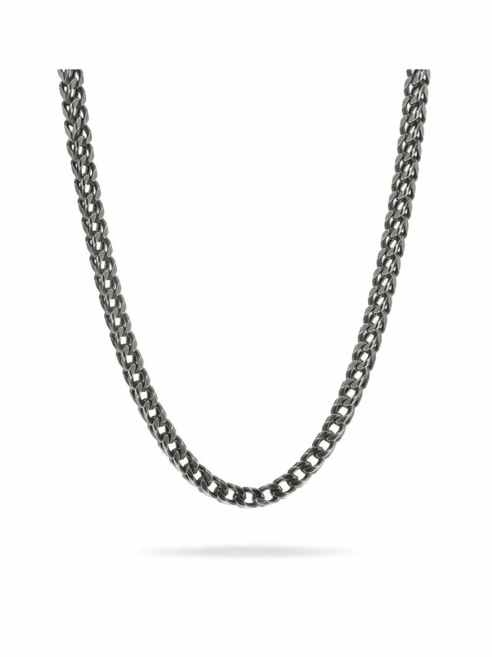 Fynch-Hatton Schmuck<Herren Halskette grau uni