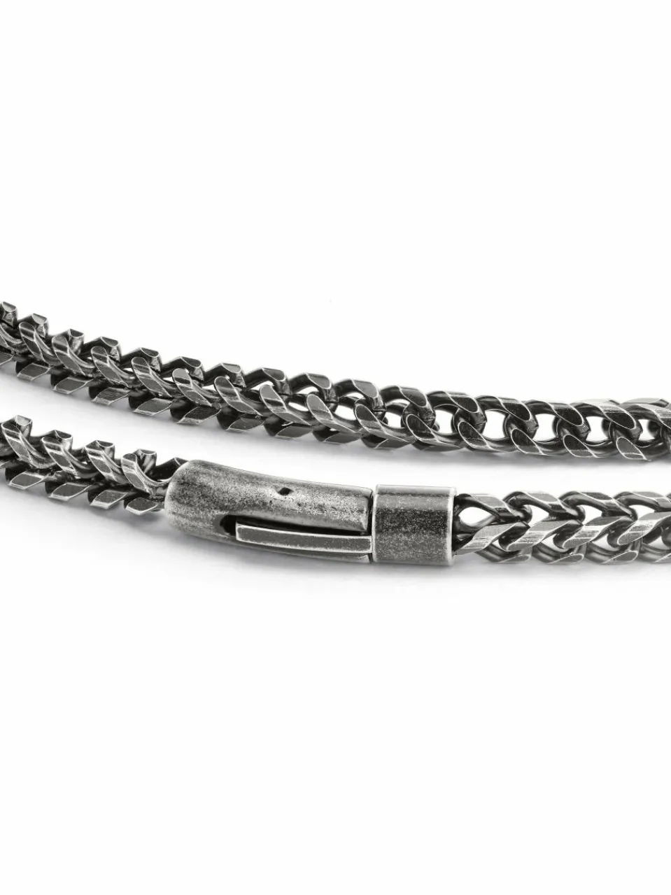 Fynch-Hatton Schmuck<Herren Halskette grau uni