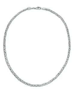 KUZZOI Schmuck<Herren Halskette silber uni