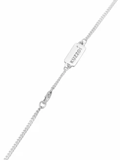 KUZZOI Schmuck<Herren Halskette silber uni