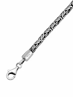 KUZZOI Schmuck<Herren Halskette schwarz uni