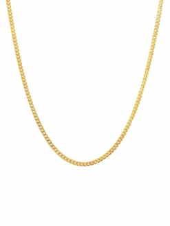 KUZZOI Schmuck<Herren Halskette gold uni