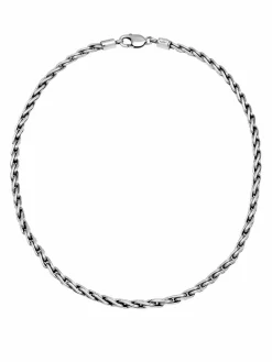 KUZZOI Schmuck<Herren Halskette silber uni
