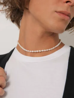 KUZZOI Schmuck<Herren Halskette vanille uni