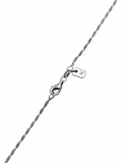 KUZZOI Schmuck<Herren Halskette silber uni