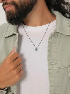 KUZZOI Schmuck<Herren Halskette silber uni