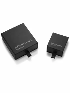 Männerglanz Schmuck<Herren Halskette silber uni