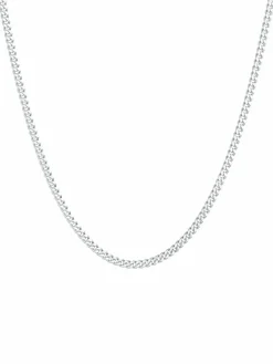 KUZZOI Schmuck<Herren Halskette silber uni