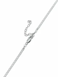 KUZZOI Schmuck<Herren Halskette silber uni