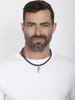 KUZZOI Schmuck<Herren Halskette silber uni