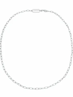 KUZZOI Schmuck<Herren Halskette silber uni