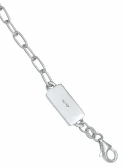 KUZZOI Schmuck<Herren Halskette silber uni