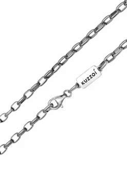 KUZZOI Schmuck<Herren Halskette schwarz uni