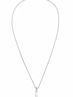 KUZZOI Schmuck<Herren Halskette silber uni