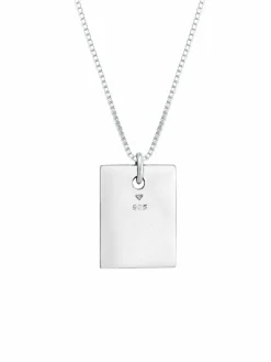 KUZZOI Schmuck<Herren Halskette schwarz uni