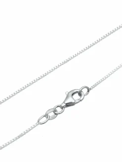 KUZZOI Schmuck<Herren Halskette schwarz uni