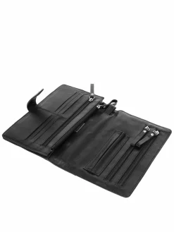 Bodenschatz Taschen & Rucksäcke<Herren Handgelenk Tasche schwarz uni