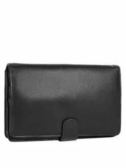 Bodenschatz Taschen & Rucksäcke<Herren Handgelenk Tasche schwarz uni