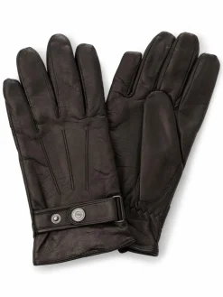 eem Handschuhe<Herren Handschuhe schwarz uni