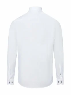 OLYMP Level Five Hemden<Herren Hemd weiß uni