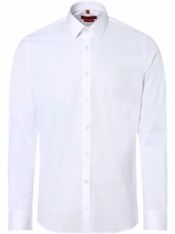 Finshley & Harding Hemden<Herren Hemd weiß uni