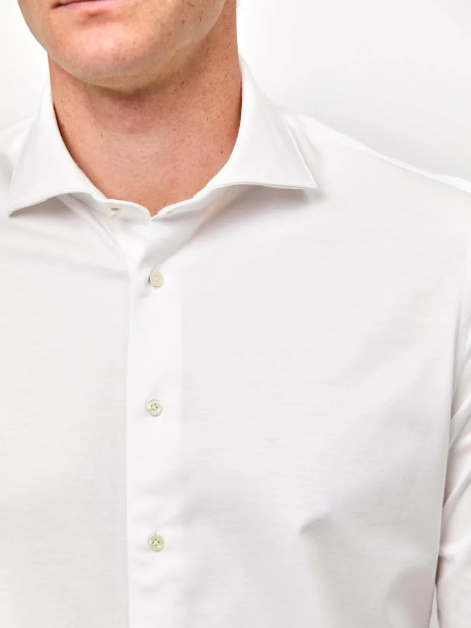 Profuomo Hemden<Herren Hemd weiß uni