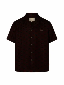 BLKVIS Hemden<Herren Hemd schwarz braun gemustert