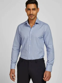 Daniel Hechter Hemden<Herren Hemd hellblau kariert