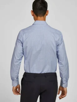 Daniel Hechter Hemden<Herren Hemd hellblau kariert