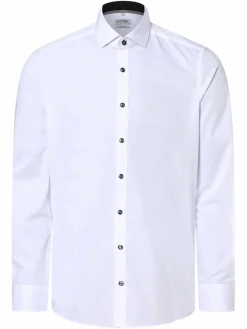OLYMP Level Five Hemden<Herren Hemd weiß uni