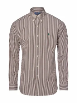 Polo Ralph Lauren Hemden<Herren Hemd braun weiß gestreift