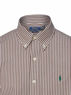 Polo Ralph Lauren Hemden<Herren Hemd braun weiß gestreift