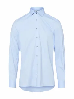 OLYMP Level Five Hemden<Herren Hemd hellblau uni