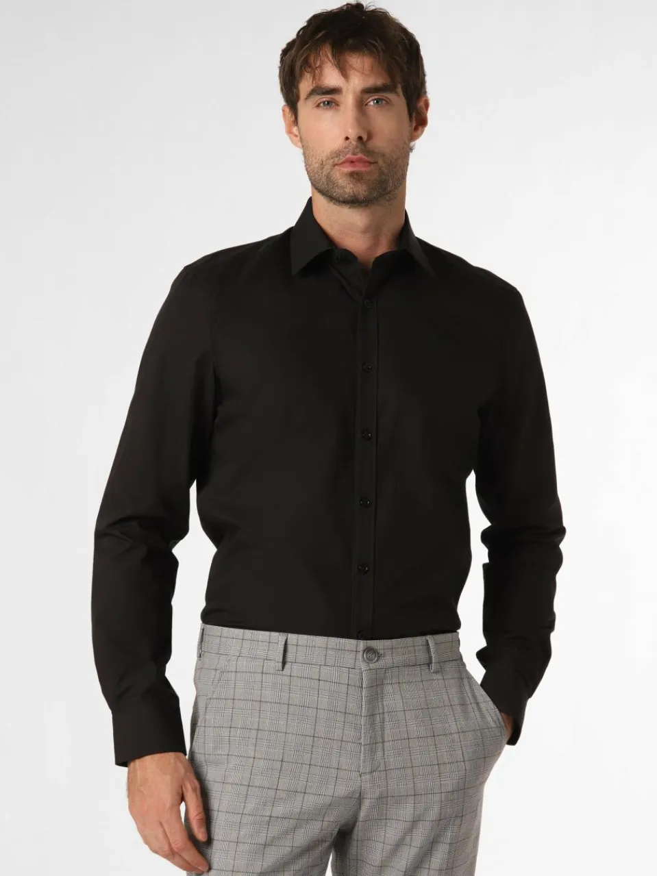 Herren Finshley & Harding Hemden>Herren Hemd - Bügelleicht