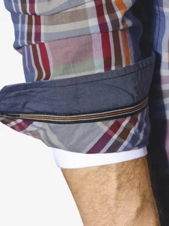 Jan Vanderstorm Hemden<Herren Hemd - DETRIK blau kariert