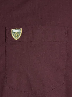 Charles Colby Hemden<Herren Hemd - DUKE TANCRED rot uni