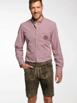 Spieth & Wenksy Hemden<Herren Hemd - FCB - Erek rot kariert