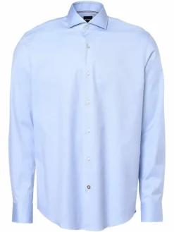 BOSS Hemden<Herren Hemd - H-JOE-spread-C1-222 hellblau uni