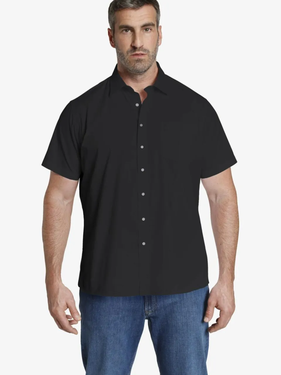 Herren Jan Vanderstorm Hemden>Herren Hemd - MEINO