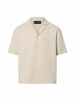 PEGADOR Hemden<Herren Hemd - Troy beige strukturiert